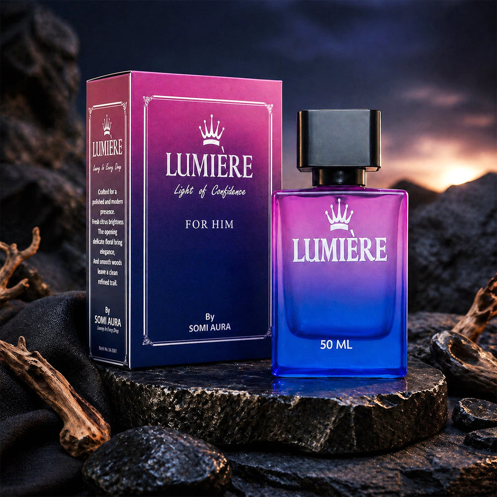 LUMIÈRE 50ML SOMI AURA luxury perfume