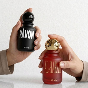 The Heritage Pair luxury oil perfume — AL-HARAM and VELOURA combo — SOMI AURA