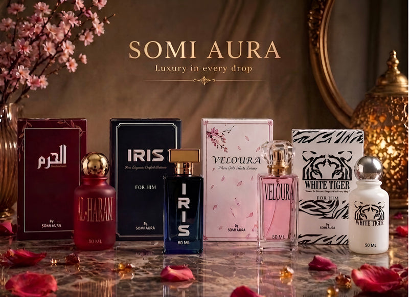 SOMI AURA luxury oil perfume lifestyle photography — luxury oil perfume Pakistan