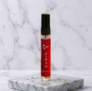 AL-HARAM luxury oil perfume — oud, lavender, amber — SOMI AURA