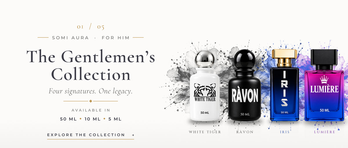 The Gentlemen's Collection — SOMI AURA men's perfumes