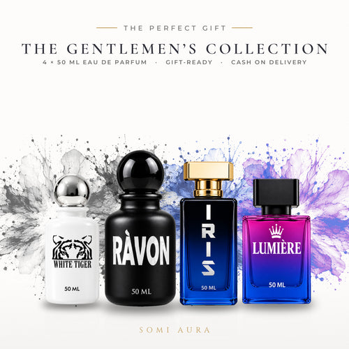 The Gentlemen's Collection – perfect perfume gift for men – SOMI AURA Pakistan