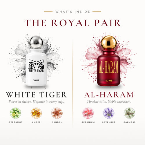 The Royal Pair – WHITE TIGER and AL-HARAM key notes – SOMI AURA