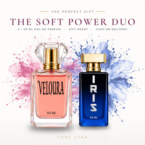 The Soft Power Duo – perfect perfume gift for couples – SOMI AURA Pakistan