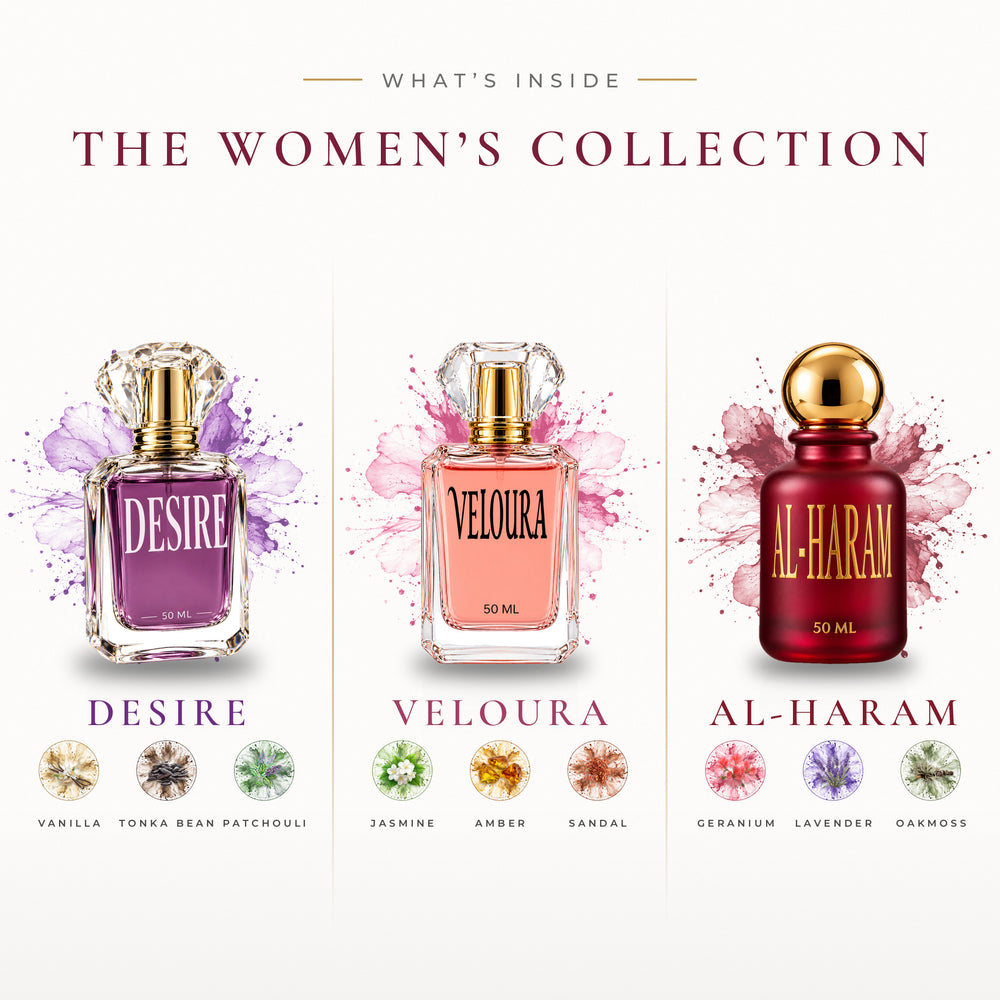 The Women's Collection – women's perfume key notes – SOMI AURA