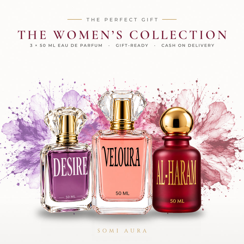 The Women's Collection – perfect perfume gift for women – SOMI AURA Pakistan