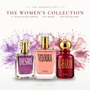 The Women's Collection – perfect perfume gift for women – SOMI AURA Pakistan