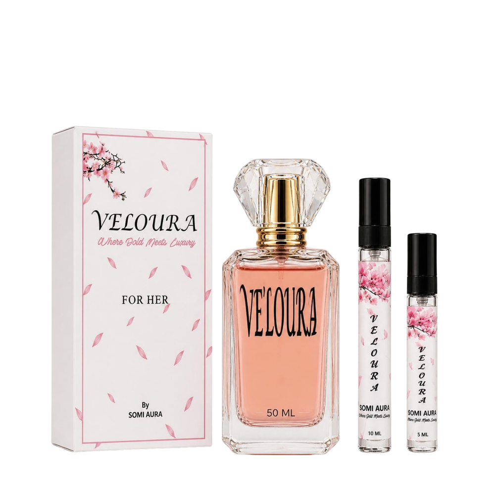 VELOURA 50ml, 10ml and 5ml — SOMI AURA