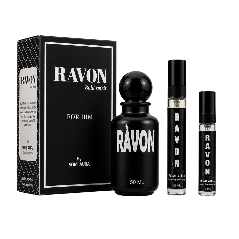 RÀVON 50ml, 10ml and 5ml — SOMI AURA