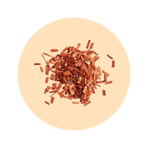 Sandalwood fragrance note — used in SOMI AURA WHITE TIGER and VELOURA