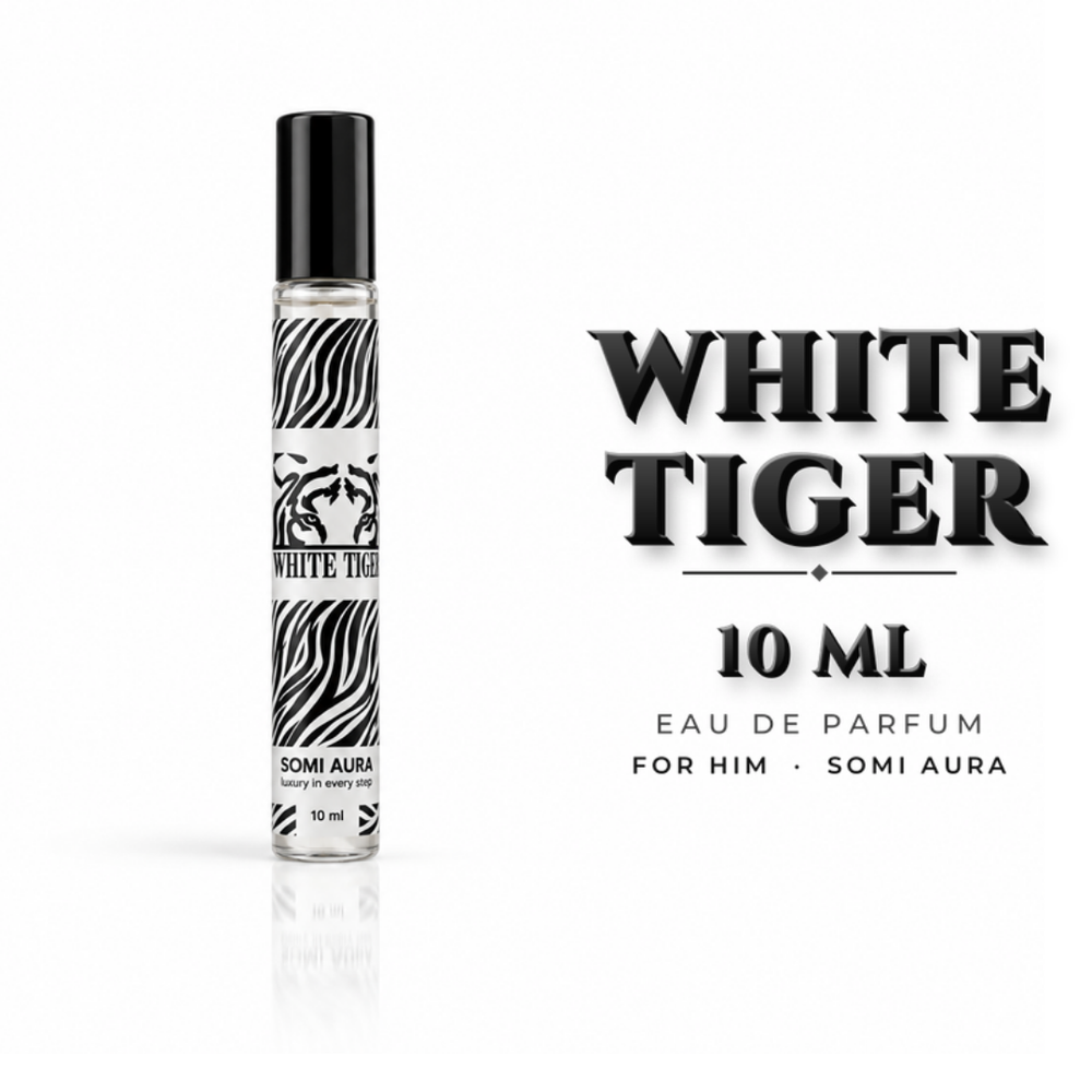 WHITE TIGER 10ml men's bottle — SOMI AURA