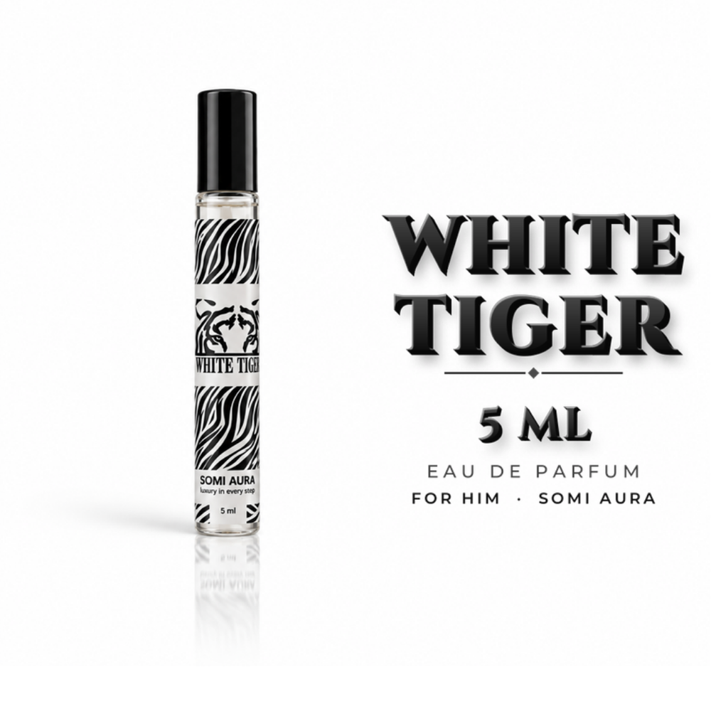 WHITE TIGER 5ml men's bottle — SOMI AURA