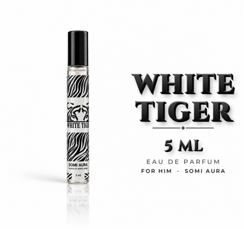 WHITE TIGER 5ml men's bottle — SOMI AURA