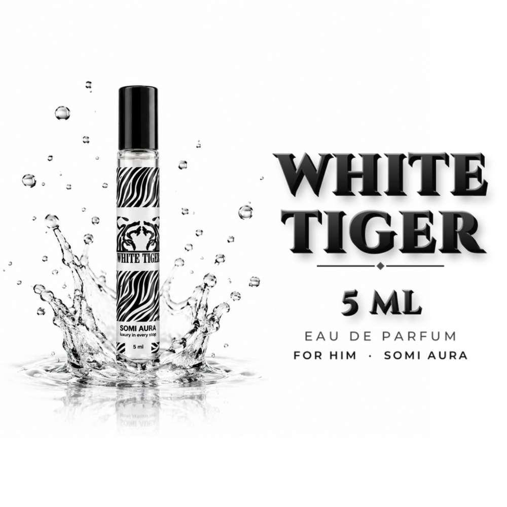 WHITE TIGER 5ml men's splash — SOMI AURA