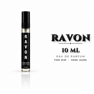RÀVON 10ml men's bottle — SOMI AURA