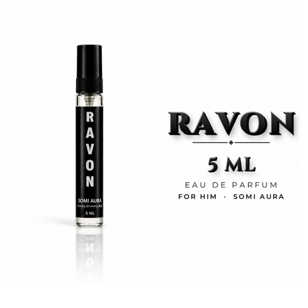 RÀVON 5ml men's bottle — SOMI AURA
