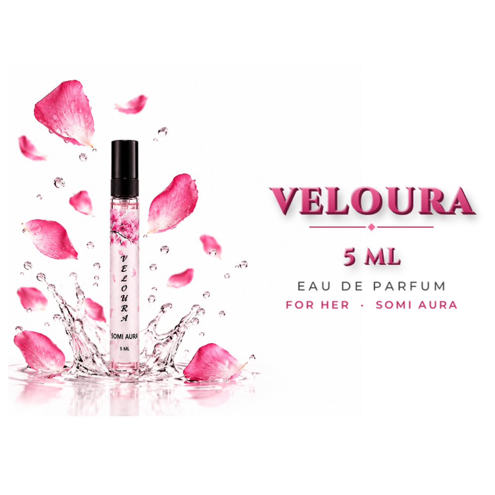 VELOURA 5ml women's splash — SOMI AURA